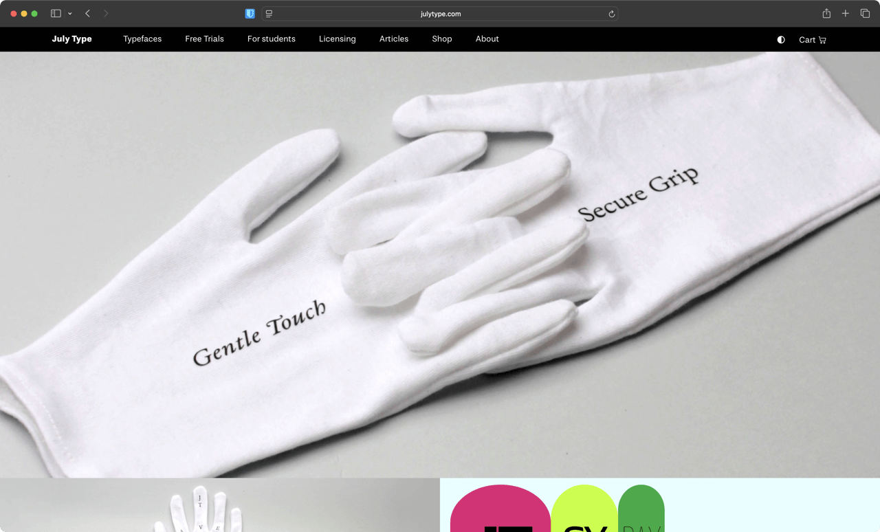 Image from July Type by Nedislav G. Kamburov